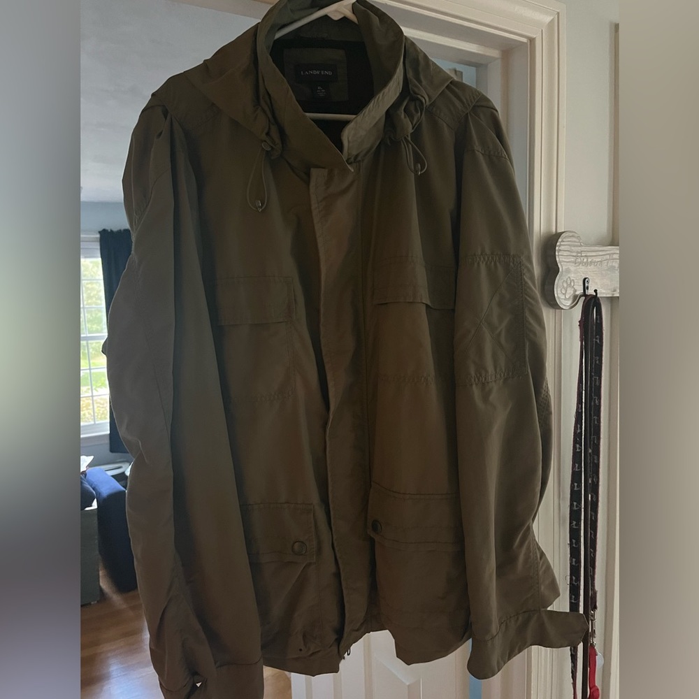 Lands end lightweight coat